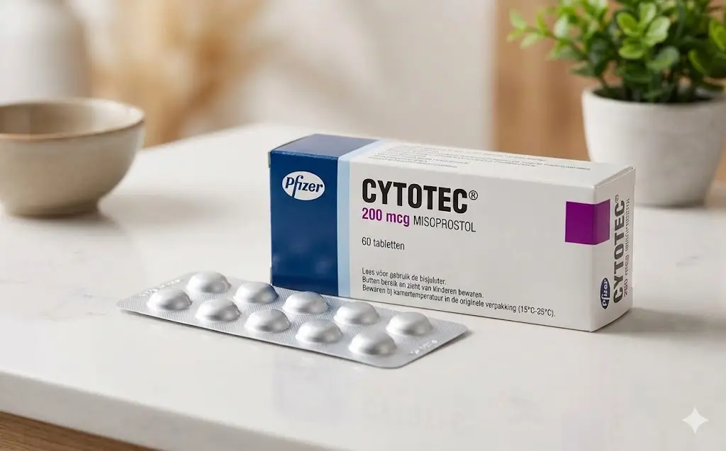 Authentic Pfizer Cytotec 200mcg Misoprostol Blister Pack