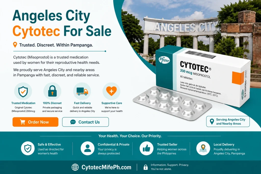 Angeles City Cytotec Abortion Pills for Sale