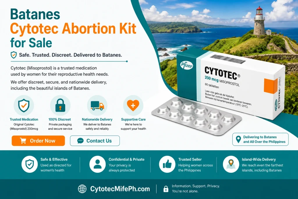 Batanes Cytotec Abortion Pills for Sale