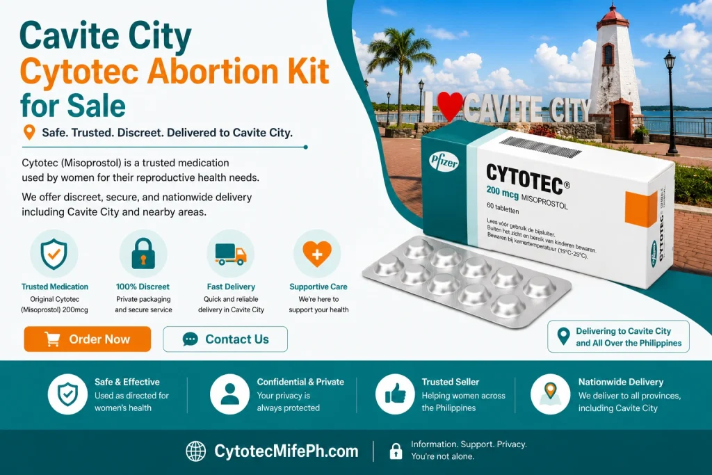 Cavite City Cytotec Abortion Kit for Sale