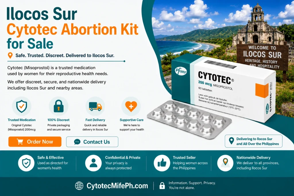 Ilocos Sur Cytotec Abortion Kit for Sale